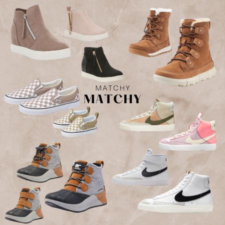 Matchy matchy shoes for the family. So freaking cute ☺️ 

#vans #nike #toddlershoes #mommyandme #sorel #stevemadden #dsw #amazon #giftguide

#LTKfamily #LTKshoecrush #LTKkids