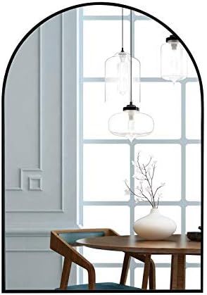 NEUWEABY Wall Mounted Mirror, Arched Wall Mirror for Bathroom, 20"x30" Arch Bathroom Mirror with ... | Amazon (CA)