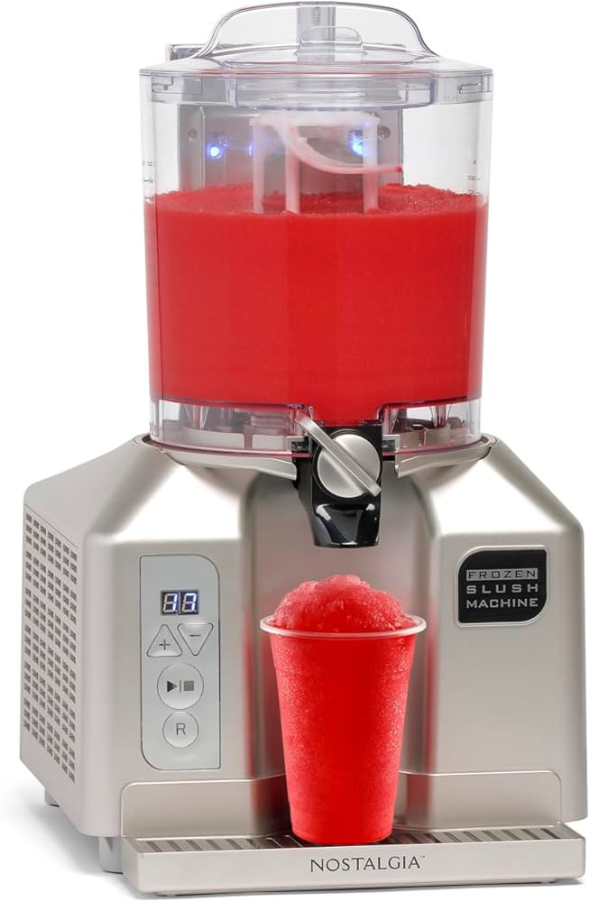 Nostalgia Professional Frozen Slush Machine 2.8 Liter Blender, Premium Quality Smoothies or Slush... | Amazon (US)