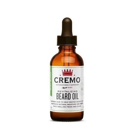 Cremo Beard Oil, Mint Blend, 1oz | Walmart (US)