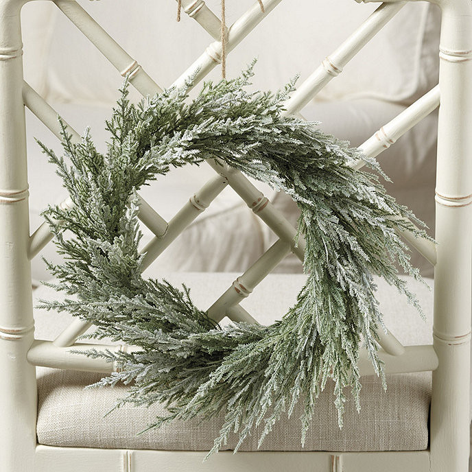 Wintry Cedar Petite Wreath | Ballard Designs | Ballard Designs, Inc.