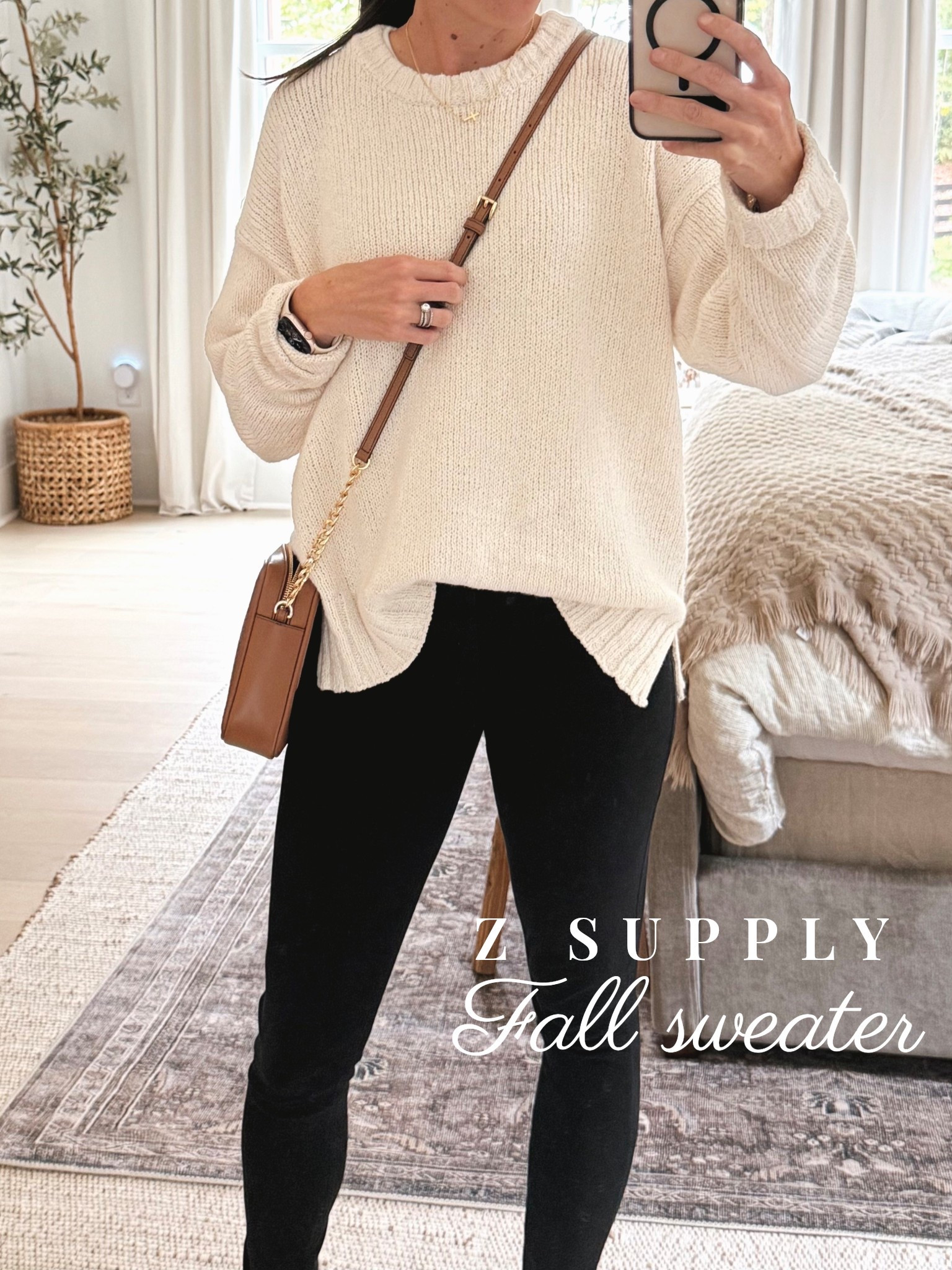 Z Supply comfy white Fall sweater! I LOVE wearing this- it’s so cozy 🍂 

#LTKSeasonal #LTKStyleTip