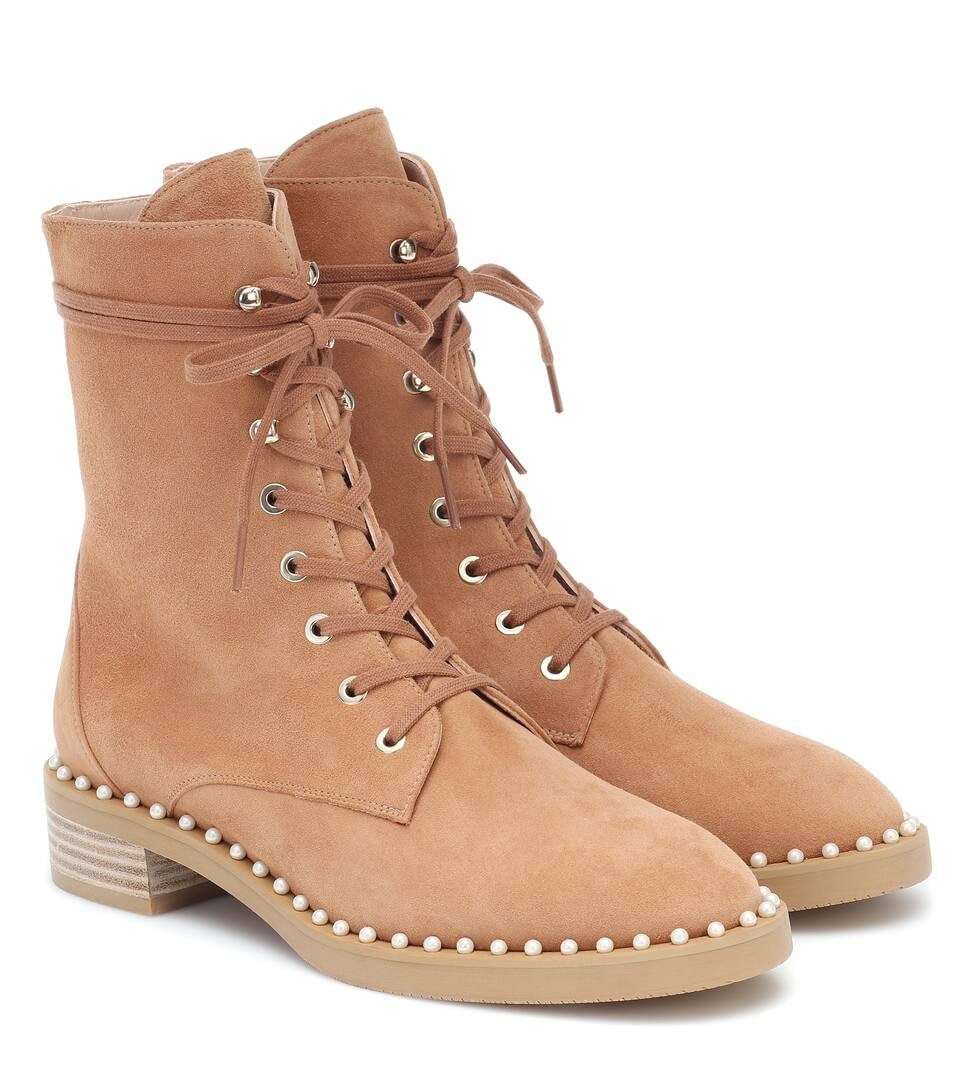 Sondra suede combat boots | Mytheresa (US/CA)