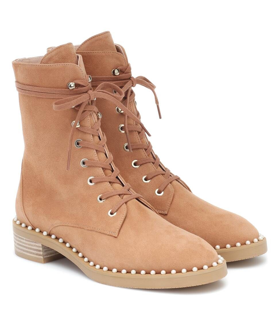 Sondra suede combat boots | Mytheresa (US/CA)