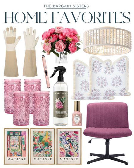 Amazon Home Favorites 

| Home Decor | Amazon Home Finds | Summer Decor | Electric Lighter | Gardening Gloves | Beaded Ceiling Fan and Light | Wall Art | Throw Pillow | Desk Chair | Faux Peony | Linen Spray | Vintage Drinking Glasses | Amazon Must Haves 

#LTKHome #LTKU