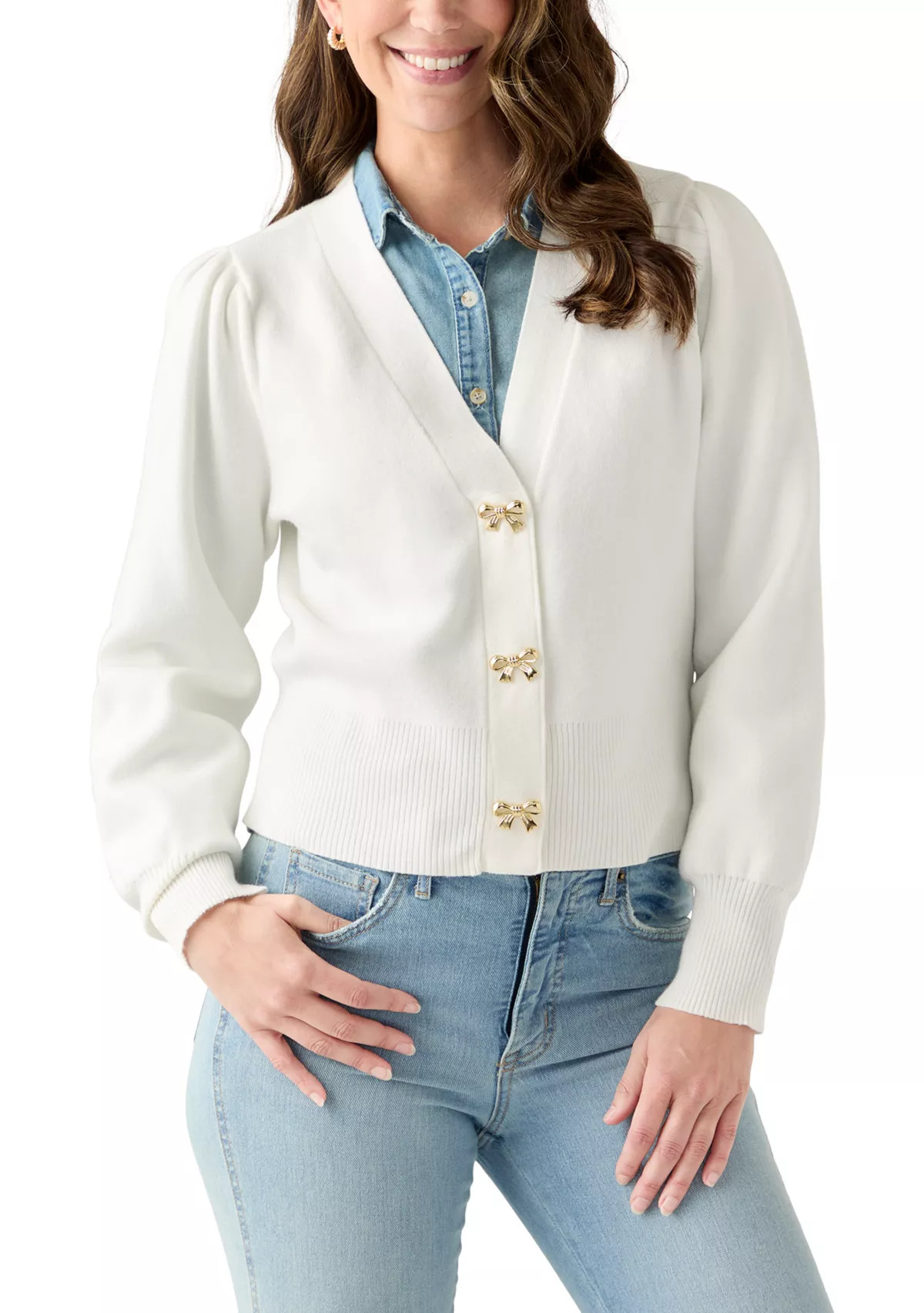 Women's V-Neck Cardigan | Belk