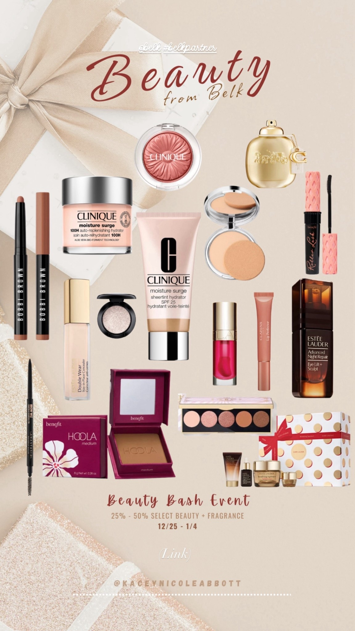 Belk’s beauty event is going on now - 1/4! Get 25%-50% off select beauty & fragrance! Linking all the products I used in my GRWM + more! 

#LTKGiftGuide #LTKgrwm #LTKHoliday