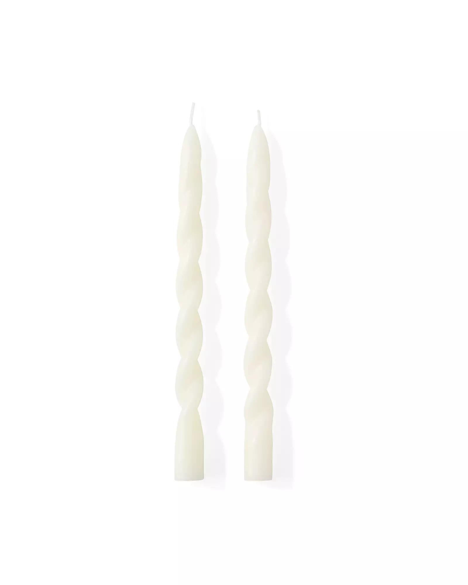 Barley Twist Taper Candles (Set of 2) | Serena and Lily