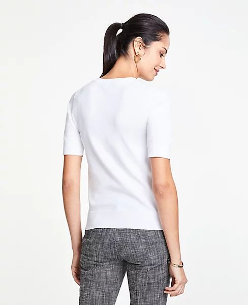 Applique Sweater Tee | Ann Taylor (US)