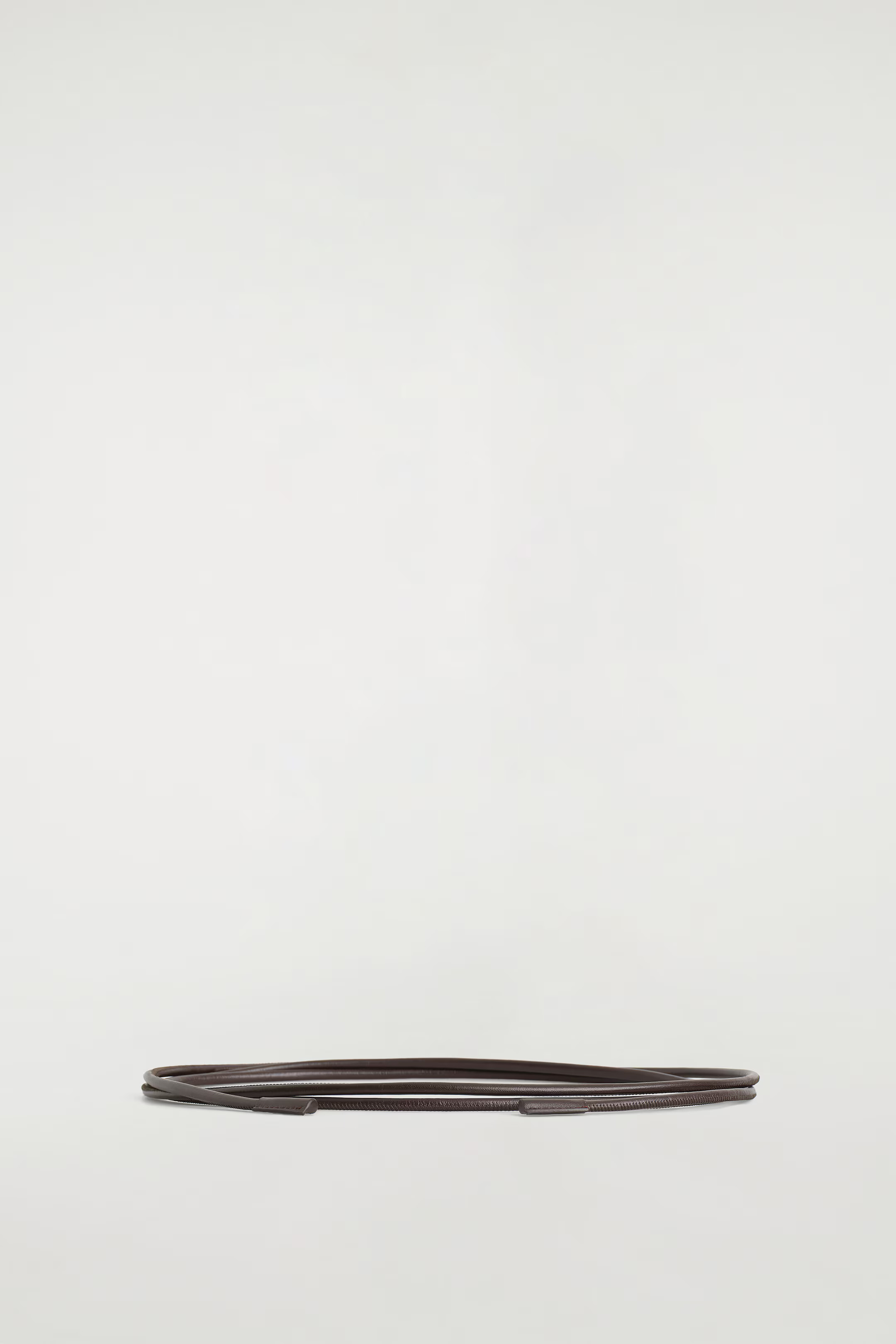 LEATHER ROPE BELT - BROWN | COS IE | COS (EU)