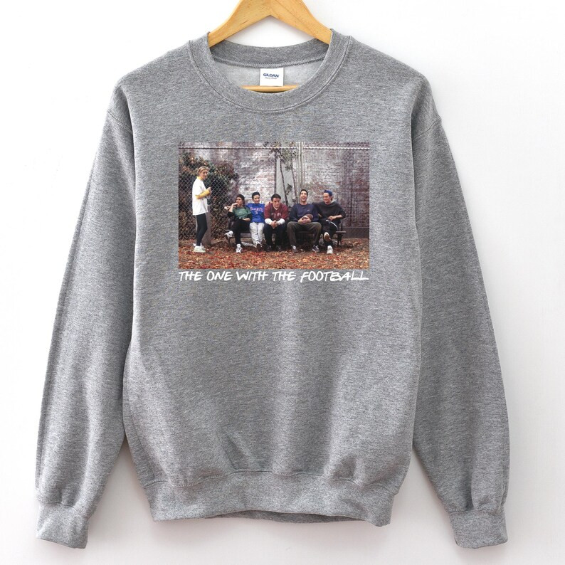 The One With the Football Sweatshirt , Friends Sweatshirt , Cute Thanksgiving Sweatshirt , Retro ... | Etsy (US)