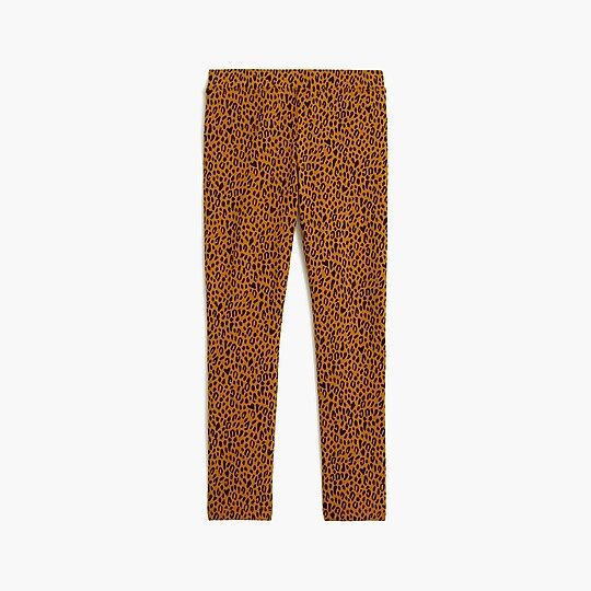 Girls' leopard leggings | J.Crew Factory