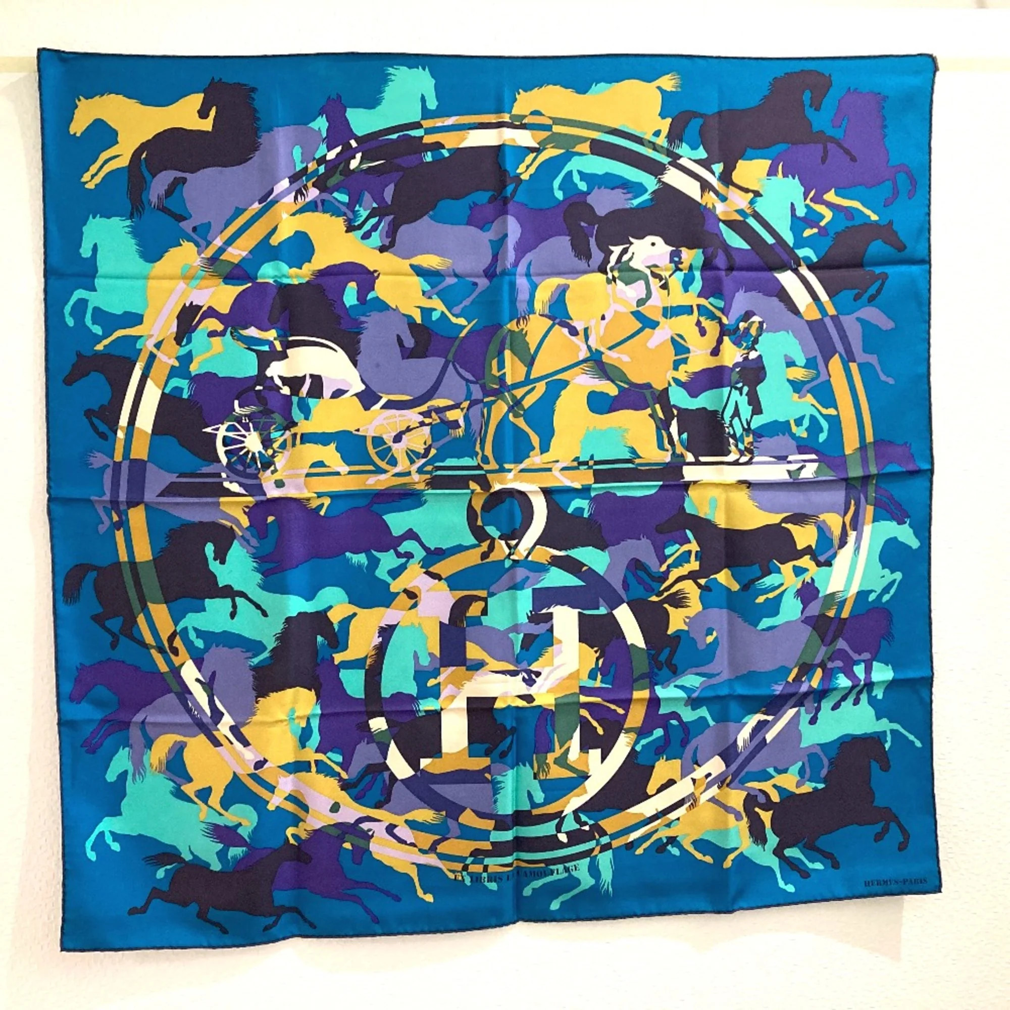 Hermes Cloth Scarf (Pre-Owned) | Shop Simon