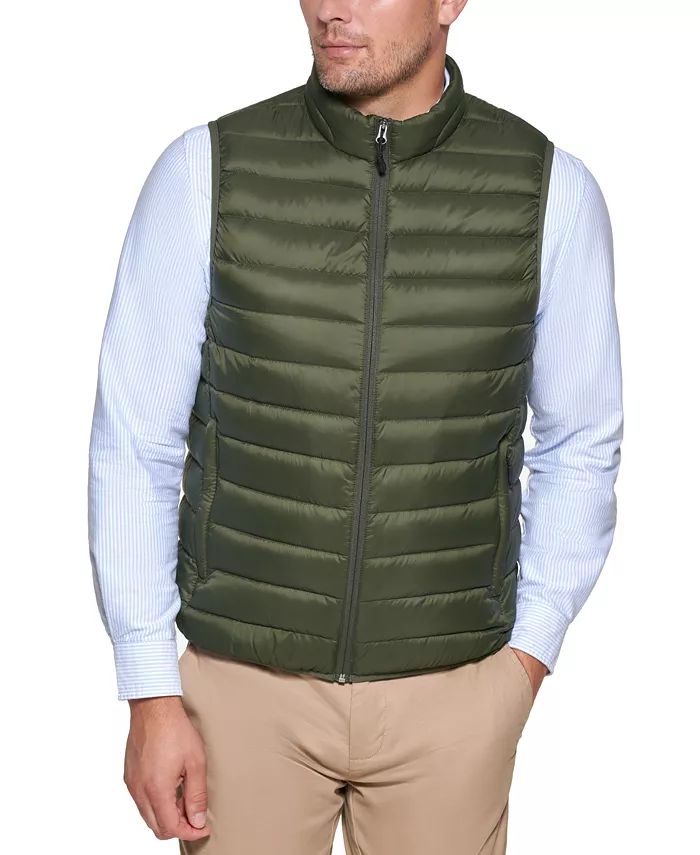 Men's Quilted Packable Puffer Vest, Created for Macy's | Macy's