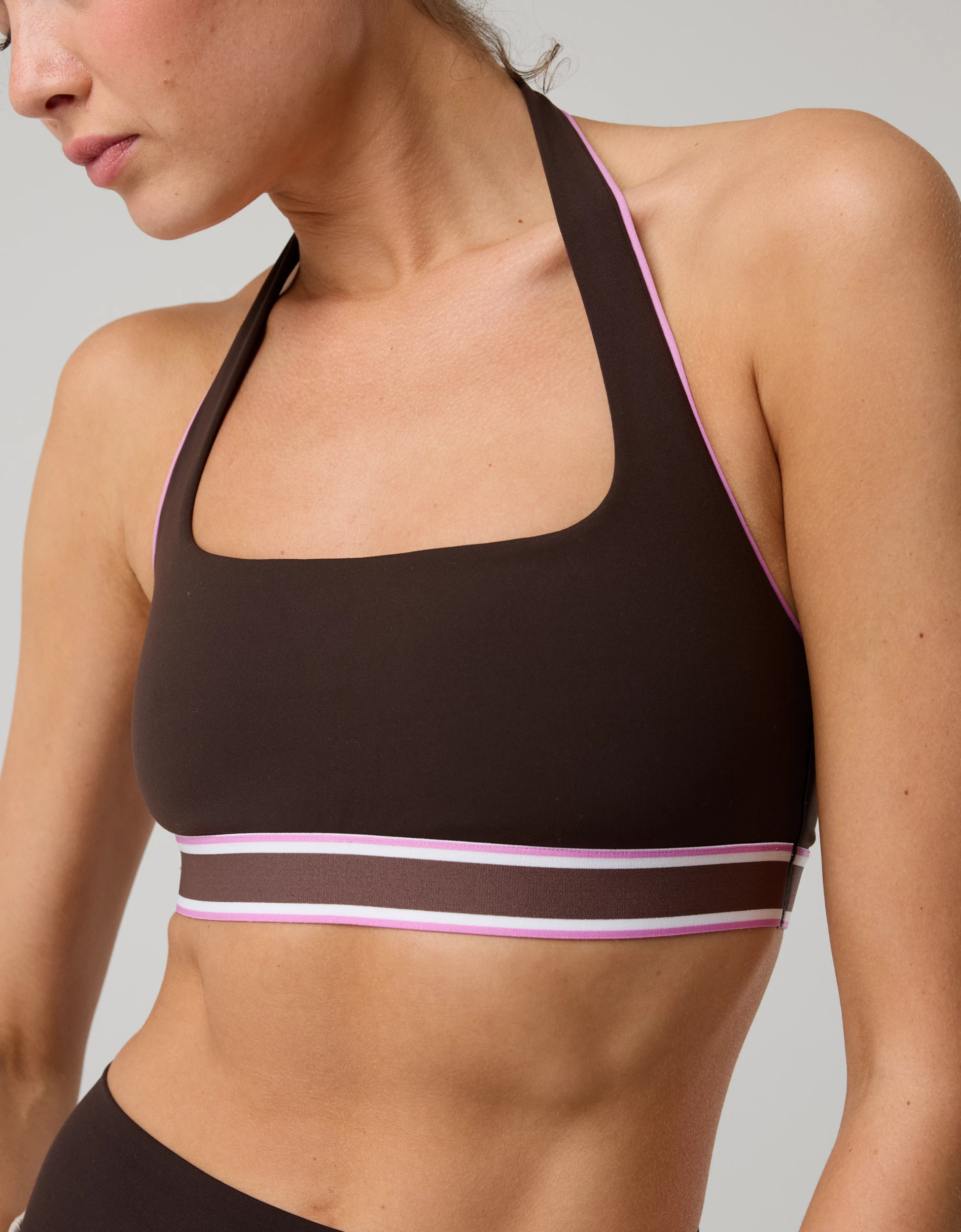 OFFLINE By Aerie Real Me Xtra Track Halter Sports Bra | Aerie