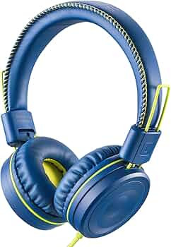 POWMEE M1 Kids Headphones Wired Headphone for Kids,Foldable Adjustable Stereo Tangle-Free,3.5MM J... | Amazon (US)