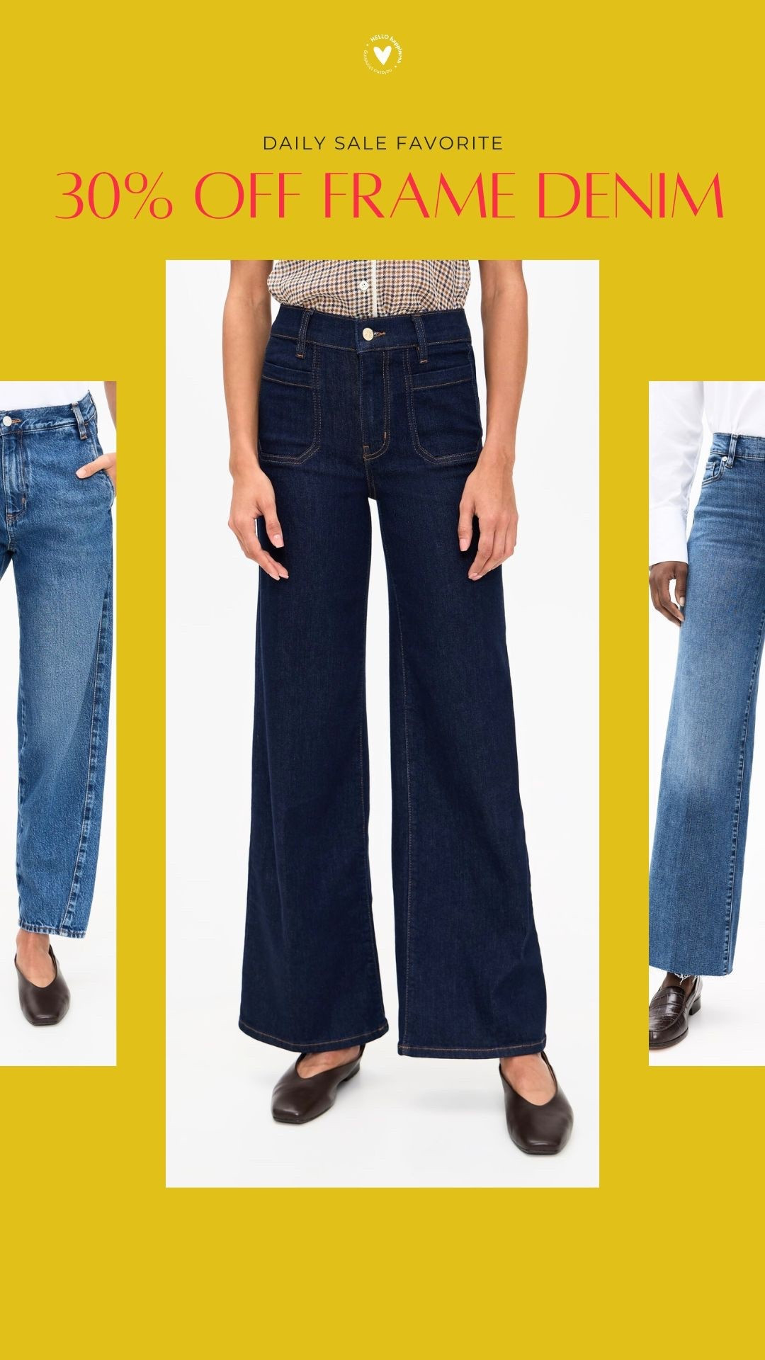 daily sale fav | 30% off Frame Denim 

#LTKSaleAlert #LTKWorkwear #LTKOver40