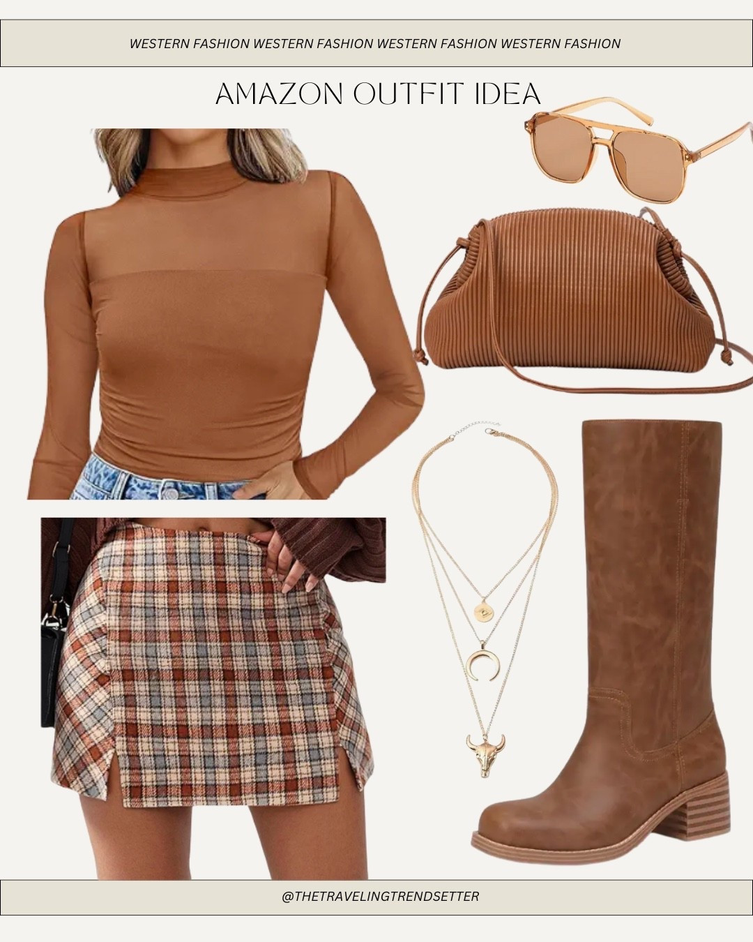 Amazon fall outfit idea - chunky boots - mini skirt - trendy outfit idea 

#LTKFindsUnder100 #LTKFindsUnder50 #LTKStyleTip
