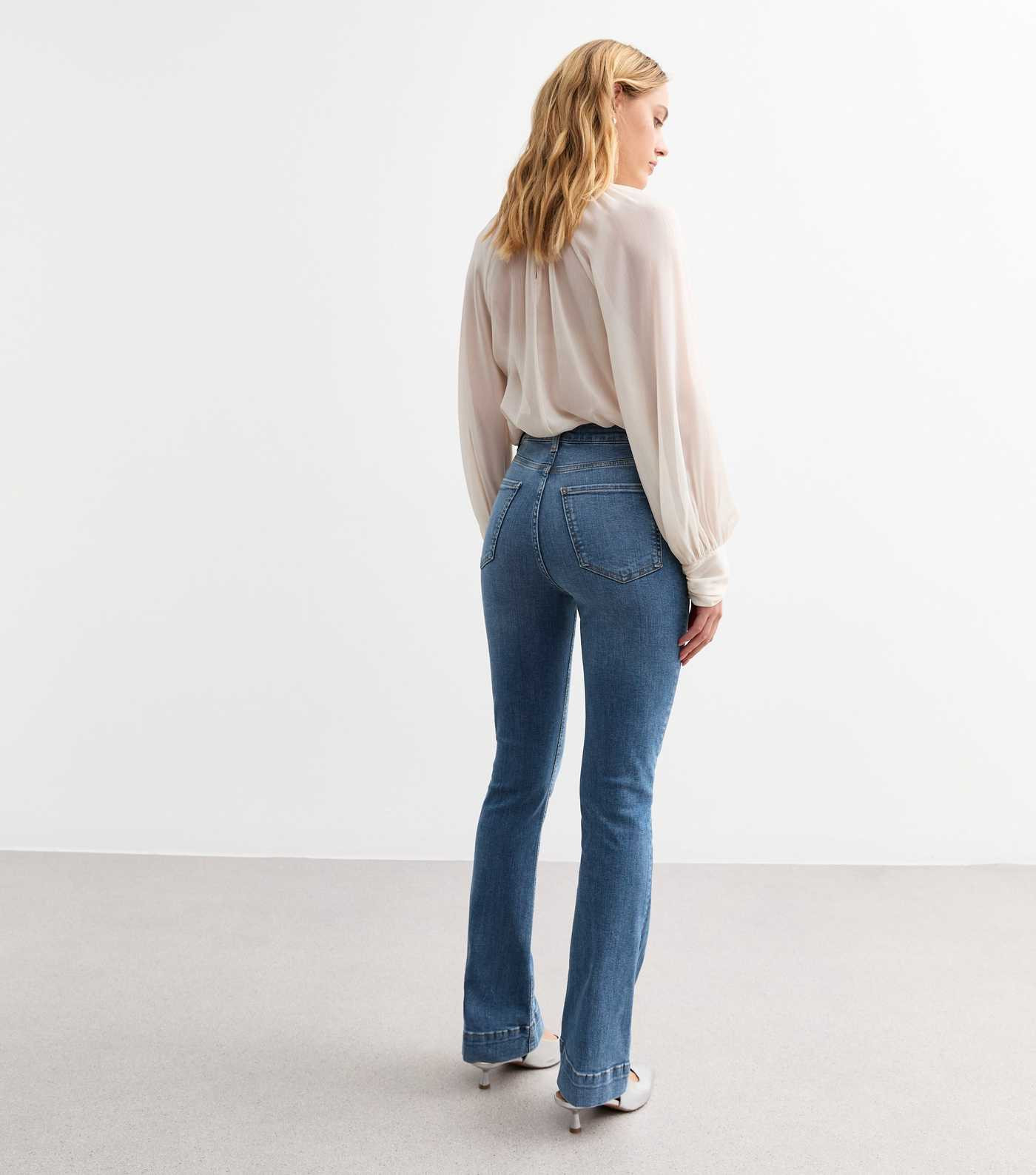 Blue Flared Jeans
						
						Add to Saved Items
						Remove from Saved Items | New Look (UK)