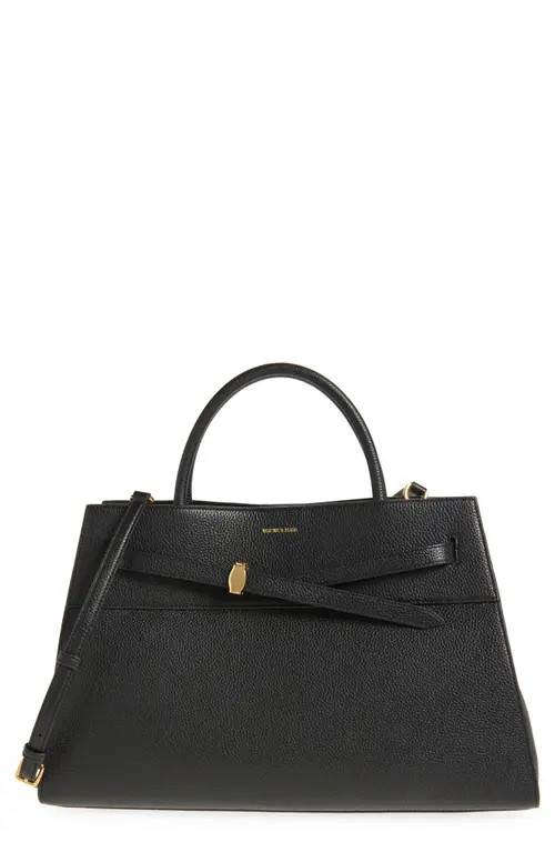 Veronica Beard Large Dash Leather Tote in Black at Nordstrom | Nordstrom