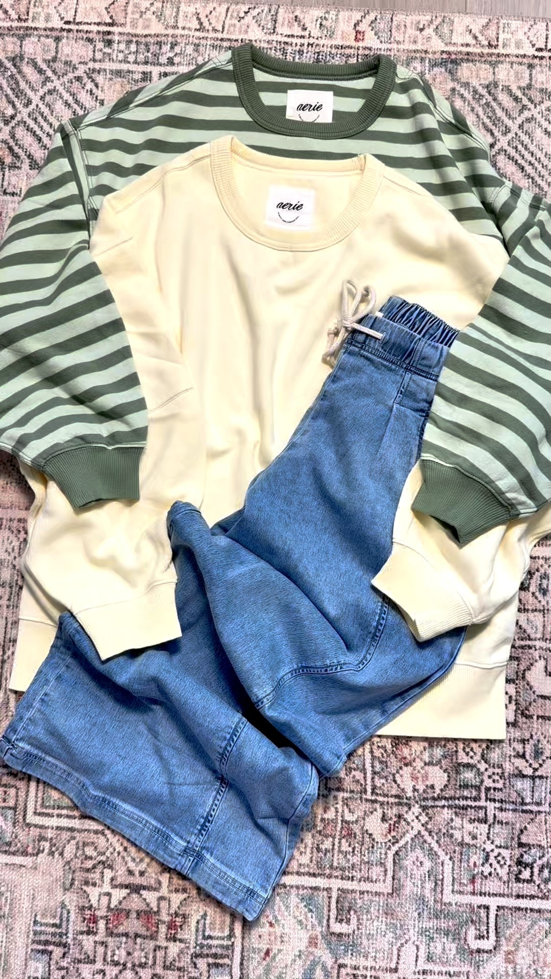 Aerie restocks + new price drops! All of the Go To sweatshirts are back + they’re the lowest I’ve seen! Plus the Daydream jeans are fully restocked and on sales as well! Nearly everything is on sale for President’s Day! Sizing on both of these is oversized! Size down! (Typical Aerie sizing!

#LTKmomlife #LTKootd #LTKSaleAlert