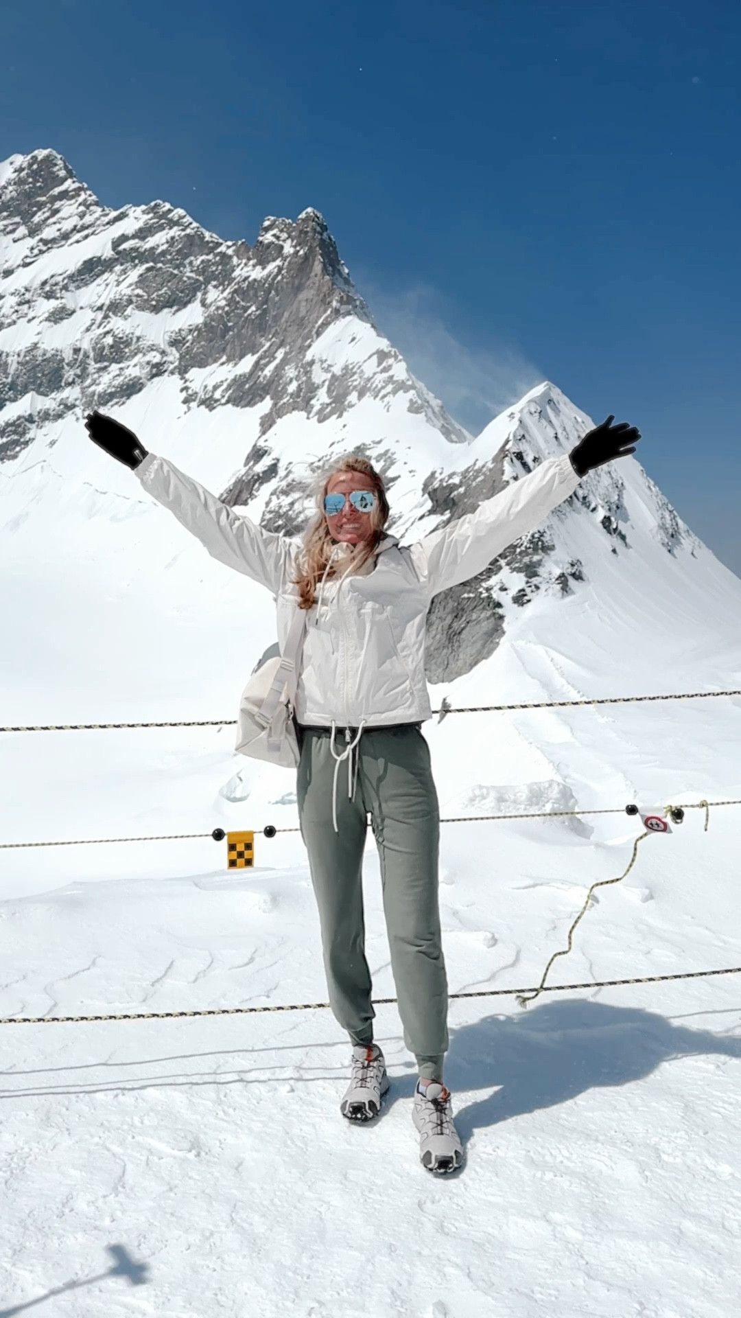 Day 3 in Switzerland 🇨🇭 Elizabeth and I bundled up to visit Jungfraujoch, also known as the “Top of Europe.” I layered up again to stay warm in the snow. At the top, the Ice Palace was super cool, but it was crowdedeverywhere. This is a major tourist destination that many say you can skip…but the panoramic glacier views made it worth braving the crowds, in my opinion.

~Erin xo 

#LTKActive #LTKTravel #LTKSeasonal