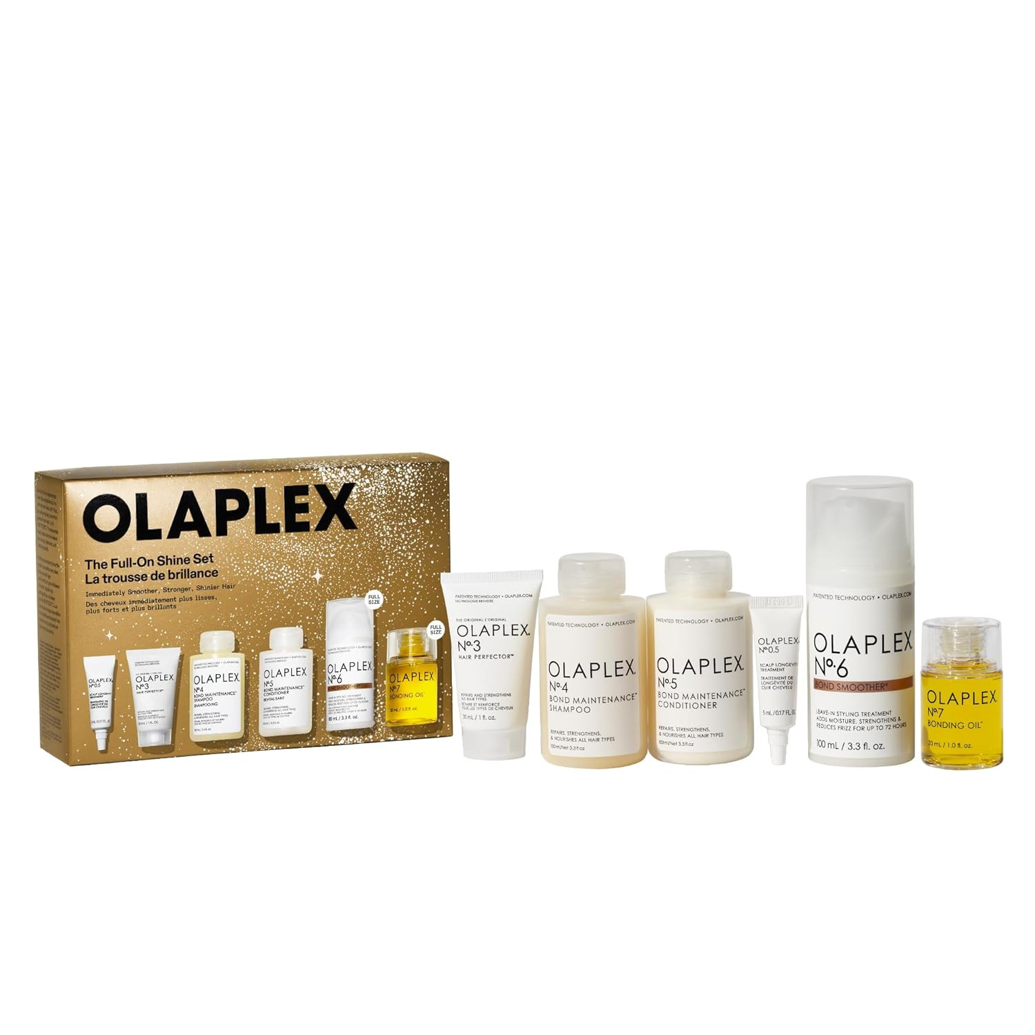 Olaplex No. 7 Bonding Oil, Concentrated High Shine Heat Protectant | Visibly Smooths & Softens Ha... | Amazon (US)