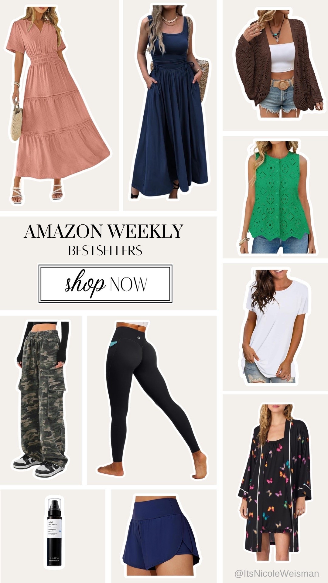 Amazon’s weekly bestsellers are here!! So many cute fashion finds, from comfy everyday basics to the prettiest dresses and fall transition pieces. Linking all of your favorites below! 🤎

#LTKstorytime #LTKSeasonal #LTKmomlife