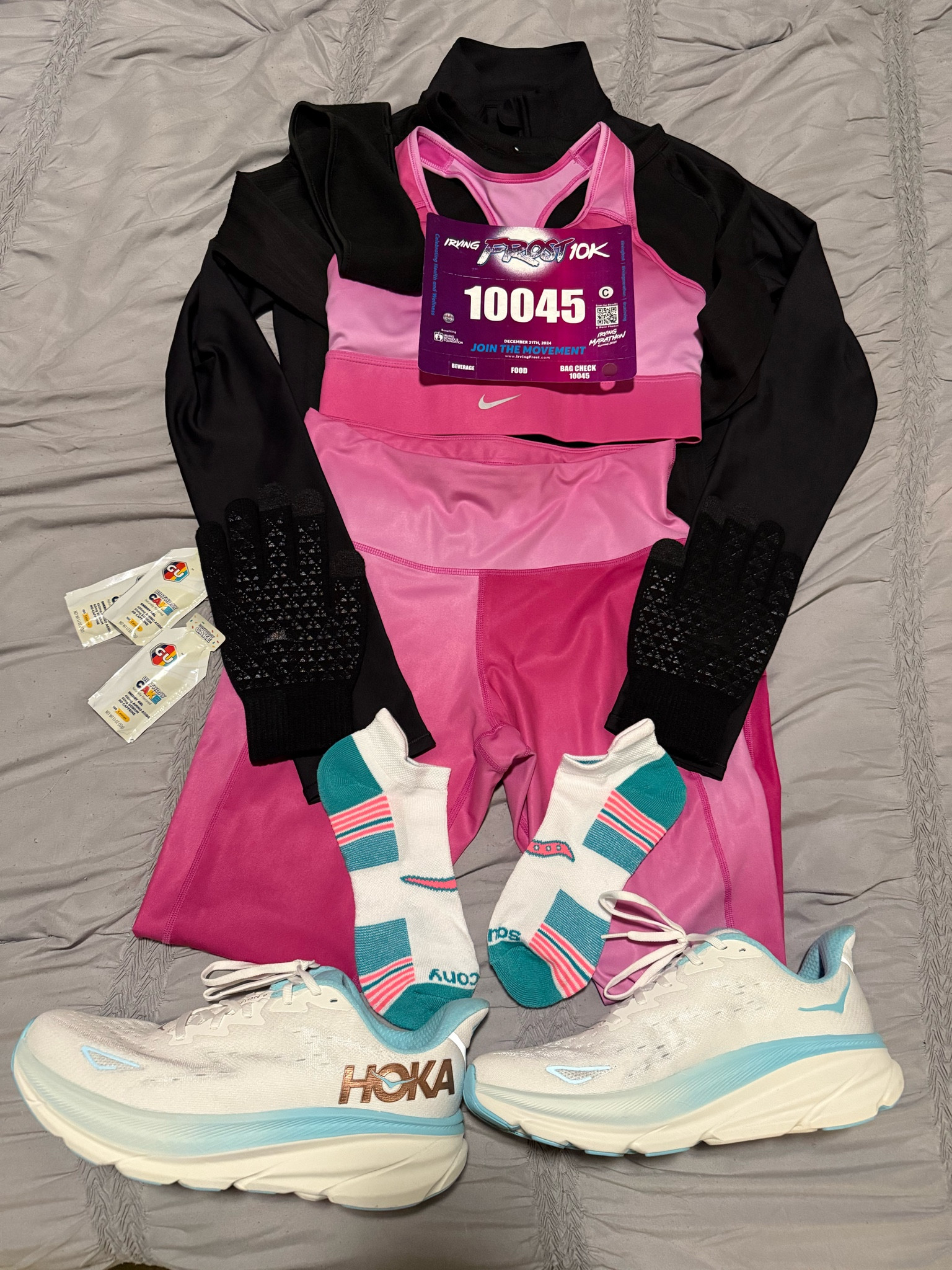 Pre 10k race day flat lay 

#LTKActive #LTKFitness