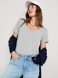 Luxe V-Neck T-Shirt | Old Navy | Old Navy (US)