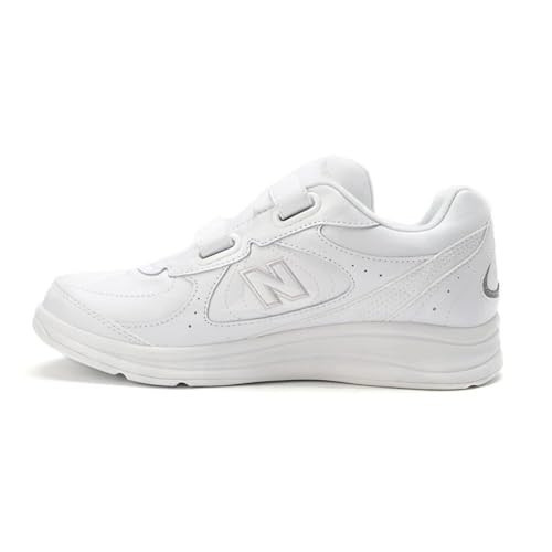 New Balance Women's 577 V1 Hook and Loop Shoe, White, 8.5 Wide | Amazon (US)