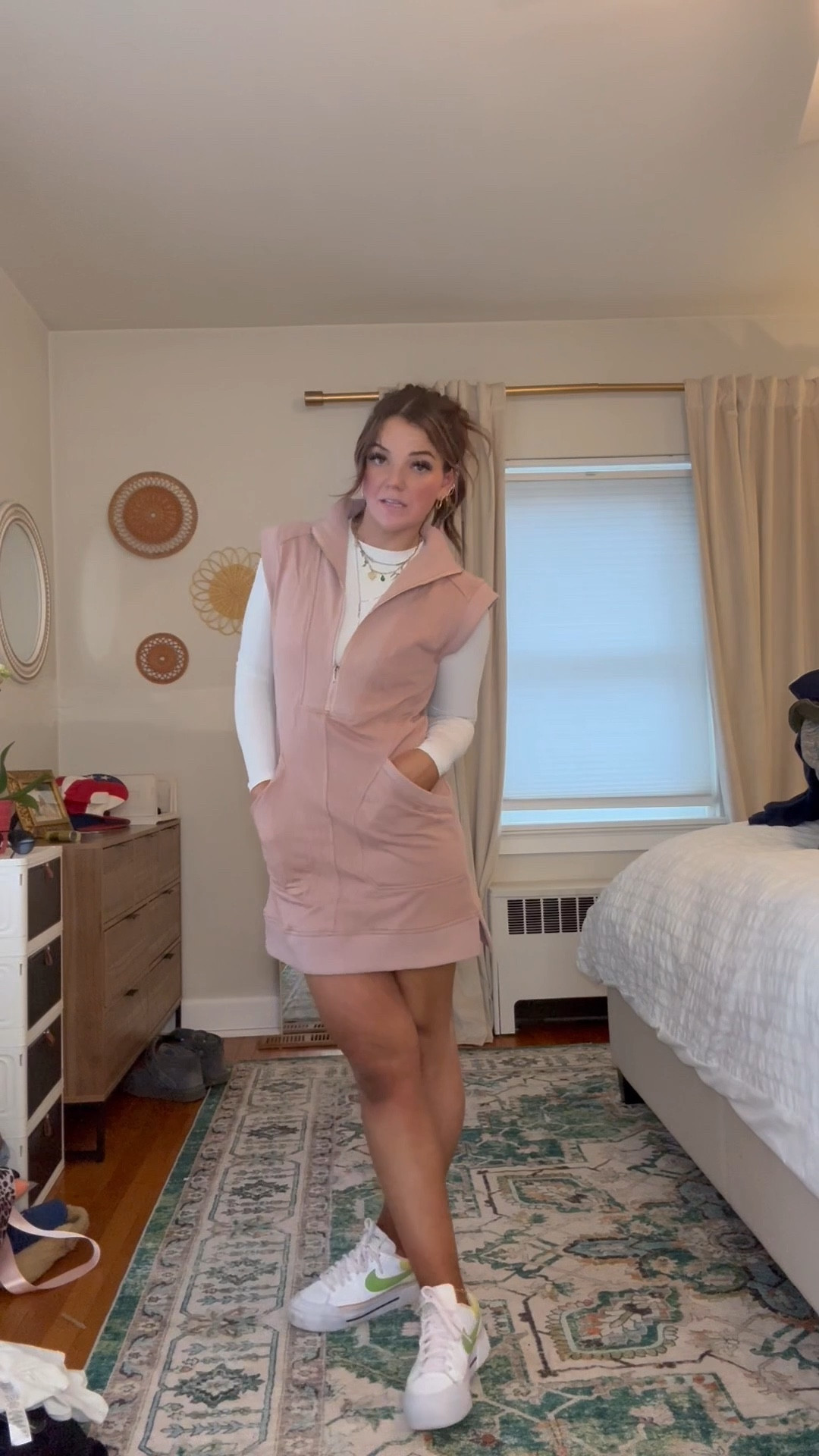 In the warmer months, athletic dresses are my saving grace but this one might be my new favorite! It's sweatshirt material, so thick, and so flattering! I'm going to get every color and wear it all summer long 🙌🏻💕 

#LTKSpringSale #LTKSeasonal #LTKActive