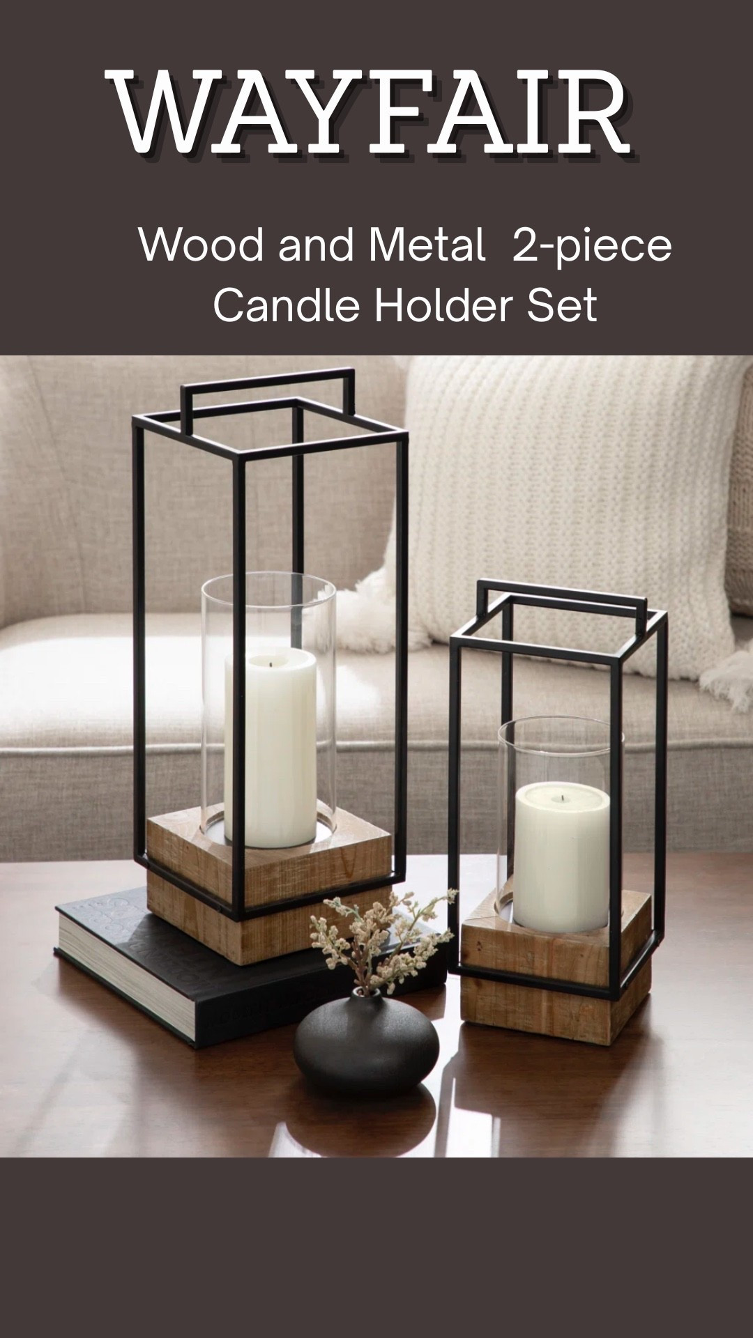 This 2-piece Lantern inspired candle holder set will add a charming vibe to any space🤍
#wayfairfind
#epicsummersale


#LTKSaleAlert #LTKSeasonal #LTKSummerEdit