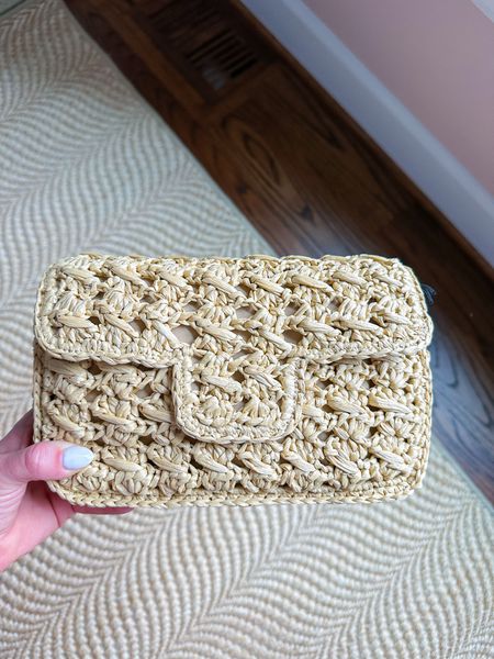 A straw or raffia clutch is a must for summer. So glad I finally got one! Mine is sold out but I linked it in case it’s restocked but similar ones  

#LTKSeasonal #LTKtravel #LTKitbag