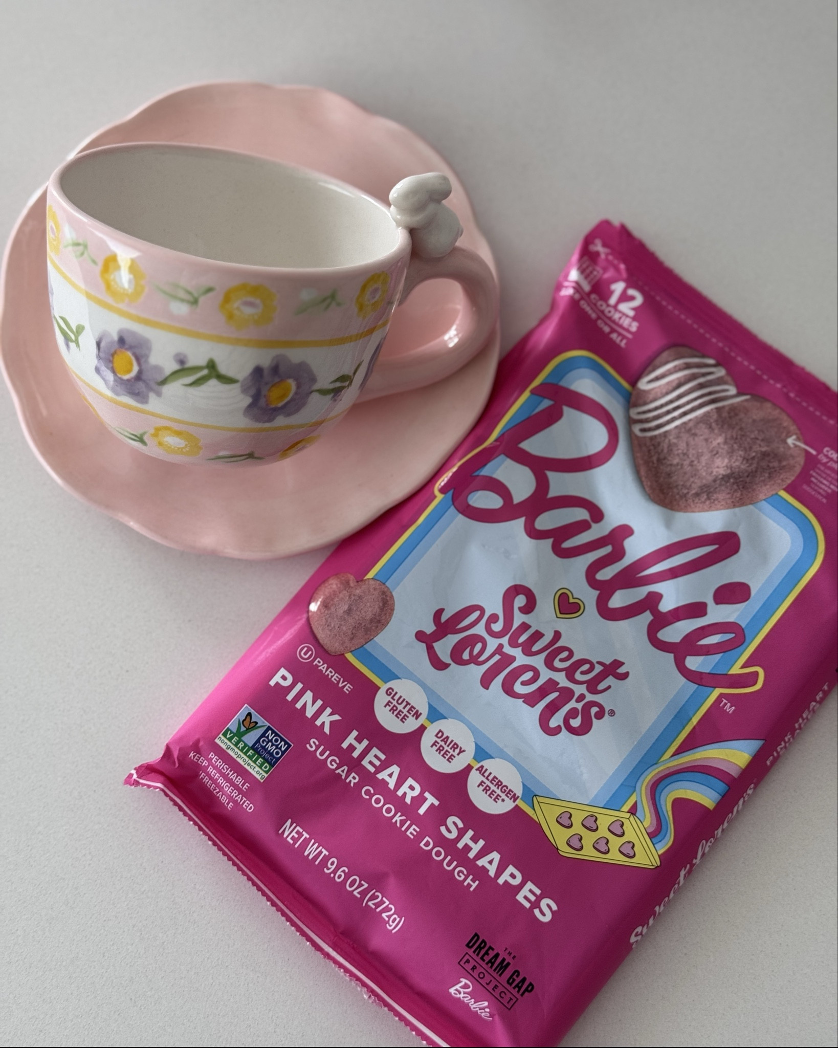 It was a treat yourself at Target kind of a day! My friend showed me this cutie Easter tea cup and saucer this week and I knew I needed it! An afternoon pick me up with the cutest Barbie themed GLUTEN FREE cookies?? Yes please! Only $13 for this pair of  pink happiness! 💕

#LTKFindsUnder100 #LTKHome #LTKSpringSale