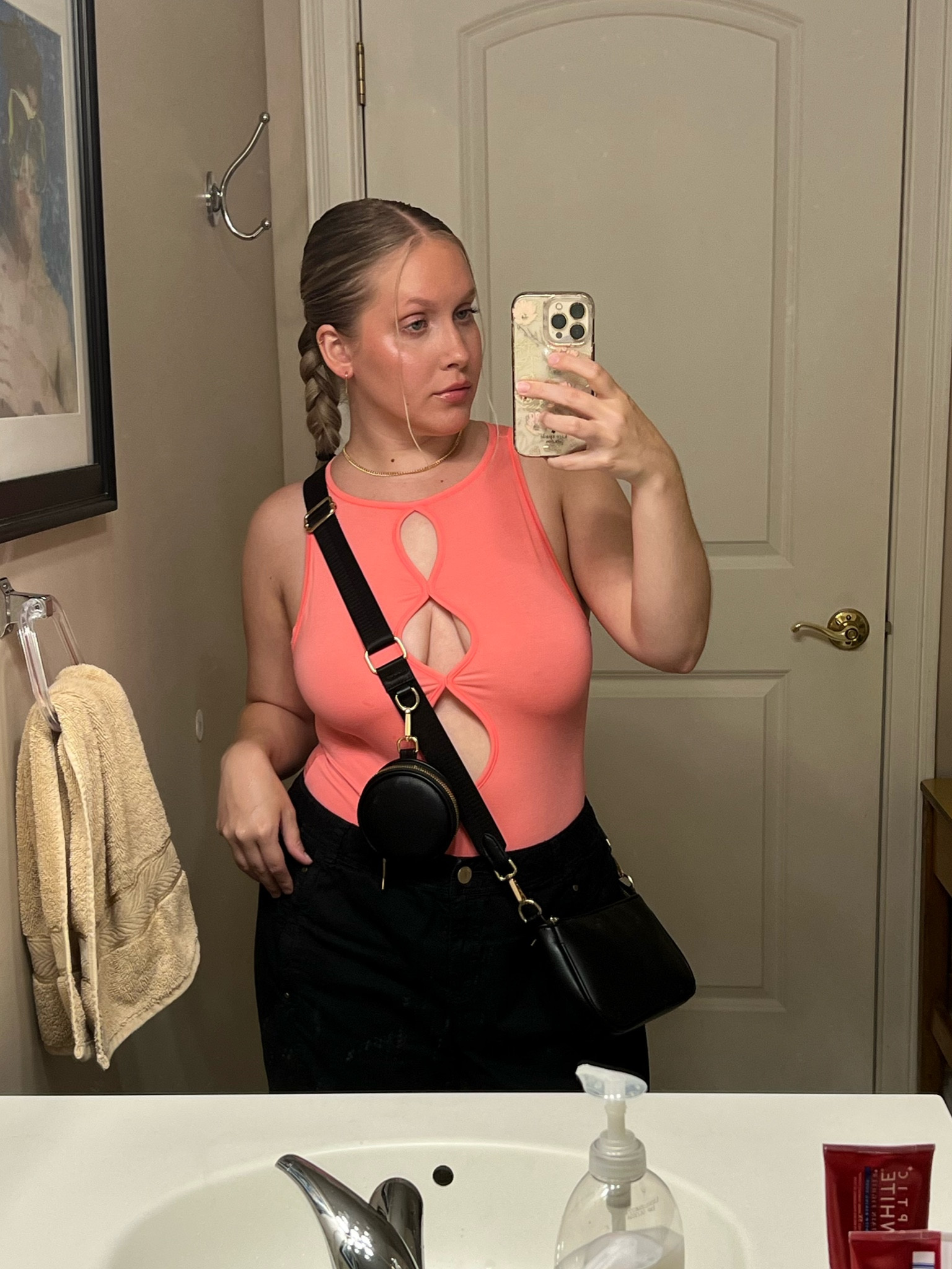 This parade bodysuit is super comfy. I got a medium and it isn’t see through. Necklace is @mainhaivenjewelry on insta, pants are thrifted chicos

#LTKcurves #LTKmidsize #LTKstyletip
