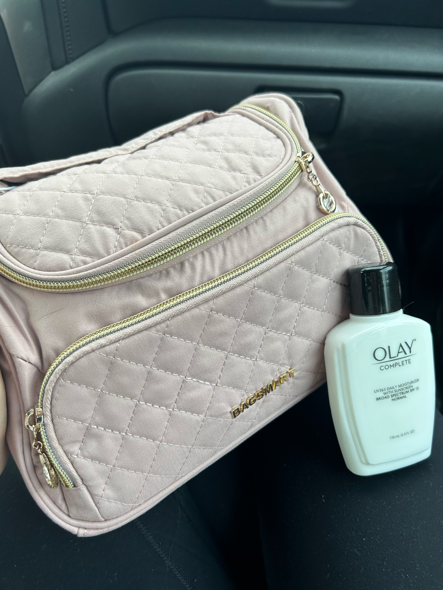Best travel makeup toiletries bag ever! Love this Olay daily moisturizer! 

#LTKbeauty #LTKtravel #LTKsalealert