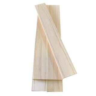 Swaner Hardwood 1/2 in. x 4 in. x 3 ft. Oak S4S Hobby Board (5-Pack) OL190040 | The Home Depot