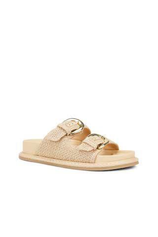 Dolce Vita Shauny Sandal in Natural Raffia from Revolve.com | Revolve Clothing (Global)