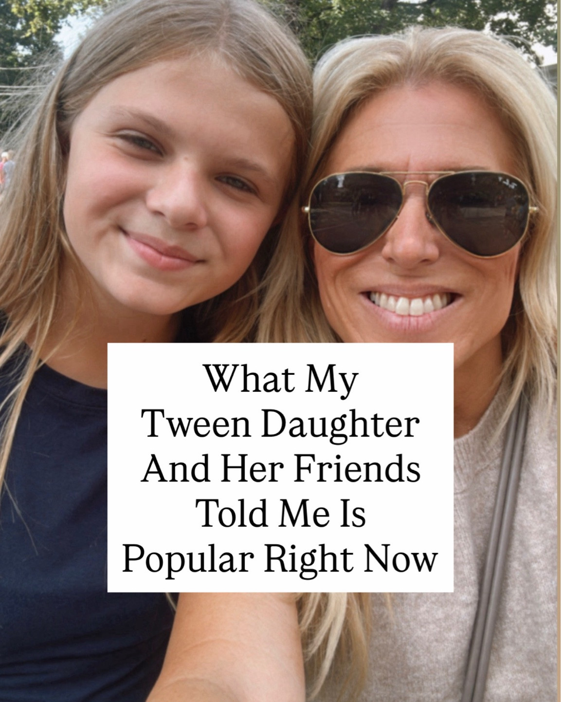 WHAT MY TWEEN DAUGHTER, AND HER FRIENDS TOLD ME WERE POPULAR 🩷 excited to share some of my daughter‘s favorite things with you! ￼