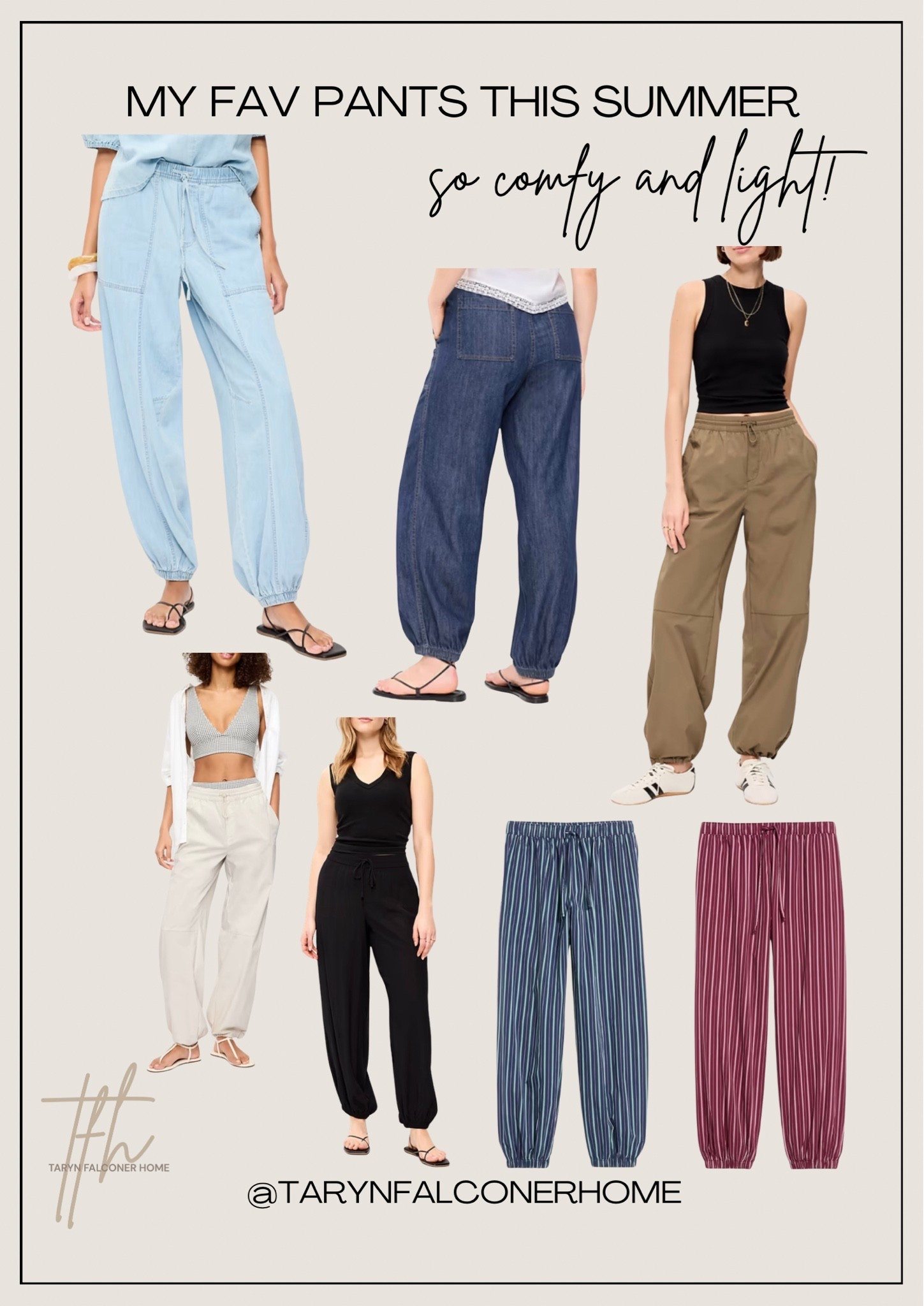 These pants have been my favourite this summer! So comfy and light weight!

#summerclothing #clothing #pants #summerfind #womensfashion #fashion

#LTKsummer #LTKjeans #LTKsale