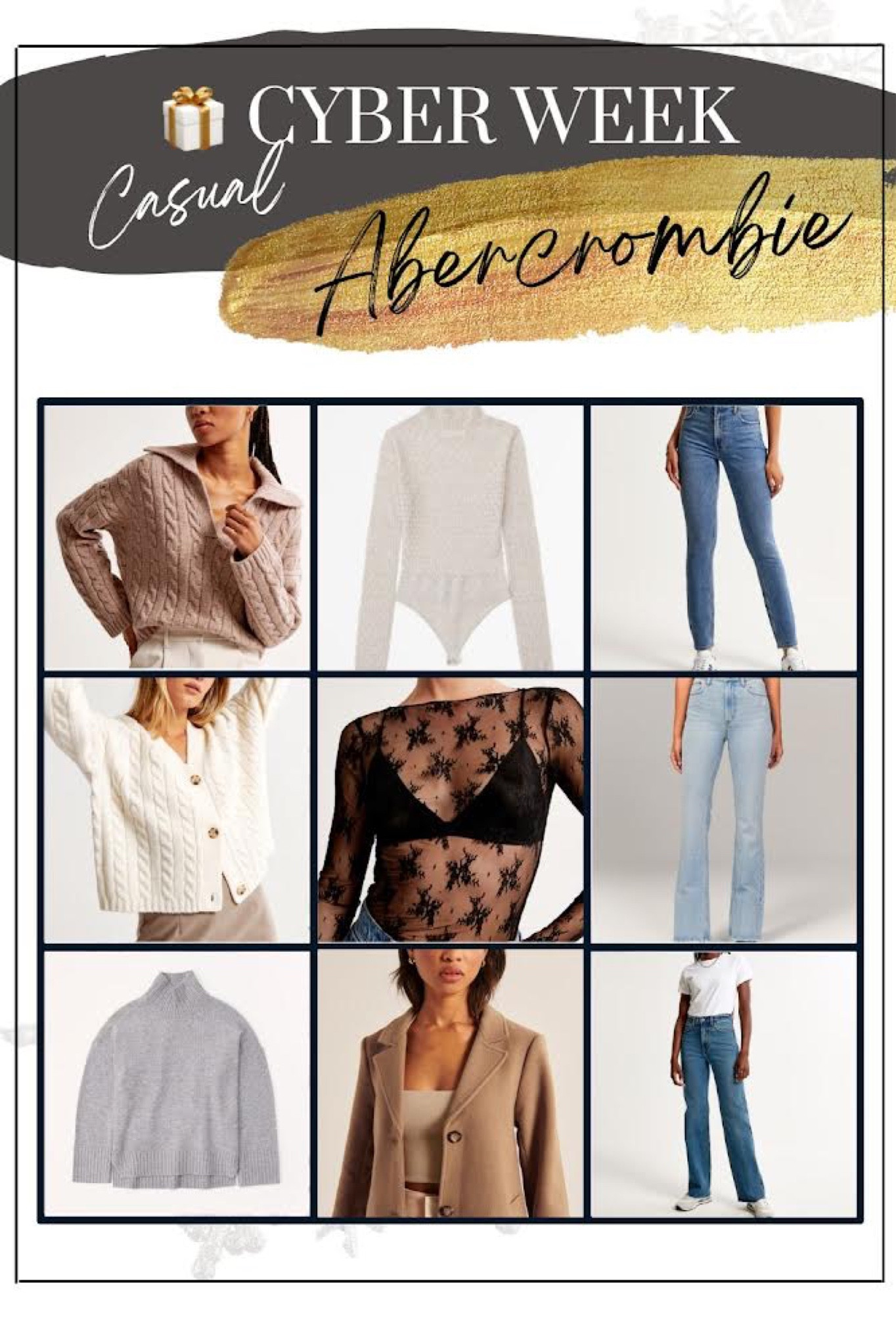 25% off these casual outfits from Abercrombie for Abercrombie members!

#LTKsalealert #LTKGiftGuide #LTKCyberWeek