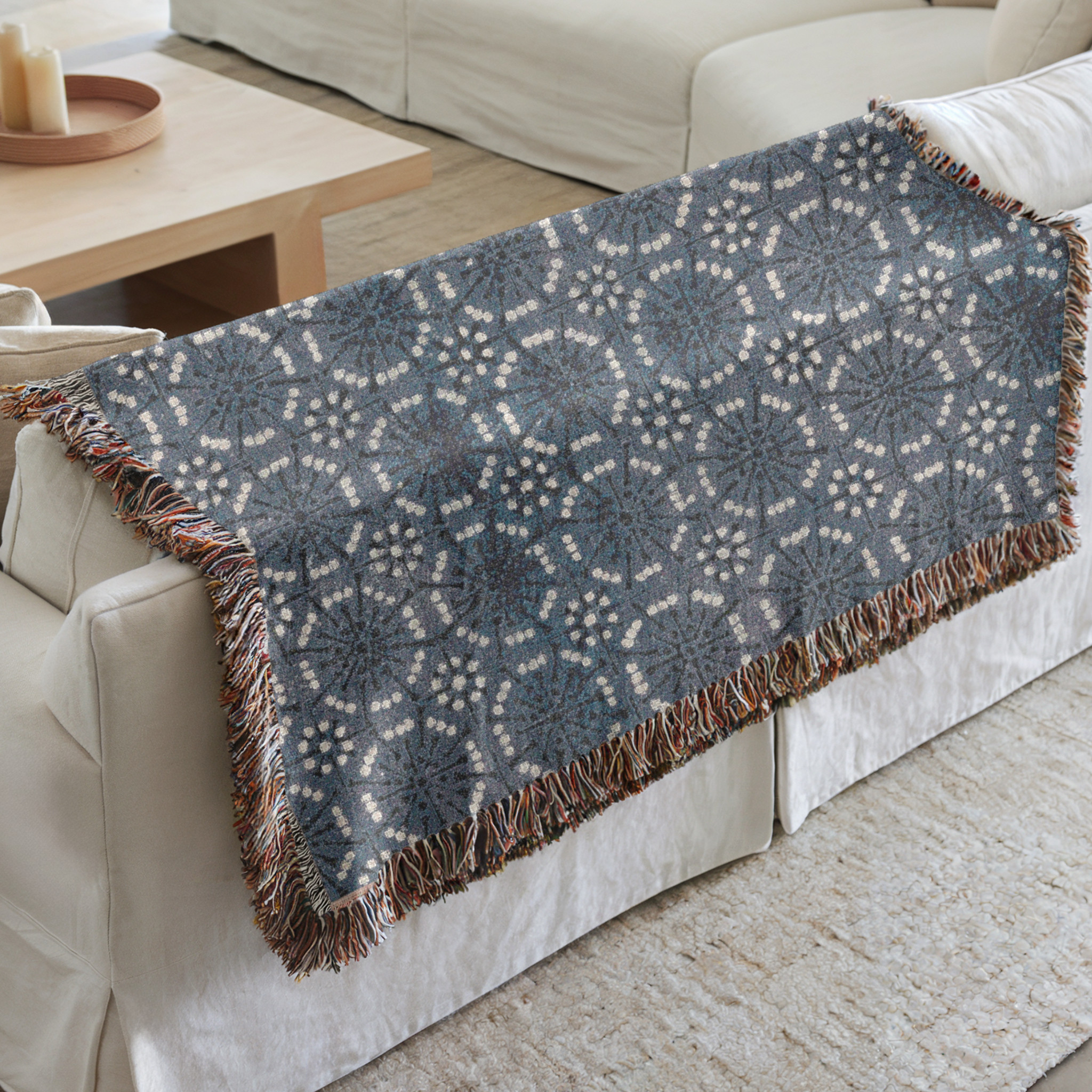 Vintage Navy Blue Throw Woven Blanket for your Sofa - optional to personalize with a monogram 

 

#LTKgiftguide #LTKstyletip #LTKfamily