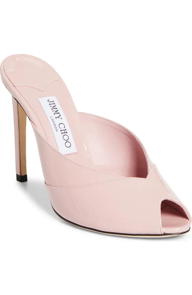 Brigitte Peep Toe Mule (Women) | Nordstrom