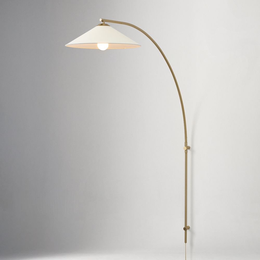 Kern Metal Overarching Plug-In Sconce (59") | West Elm (US)