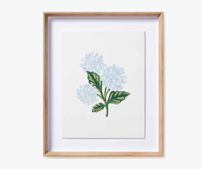 Hydrangea Framed Wall Art | Rifle Paper Co.