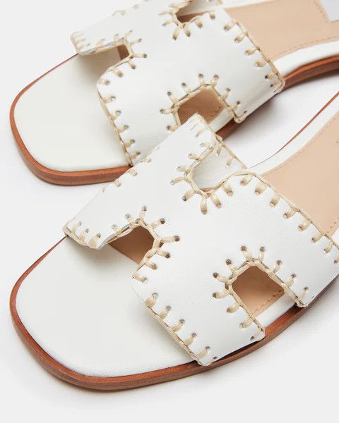 HADYN WOVEN WHITE LEATHER | Steve Madden (US)