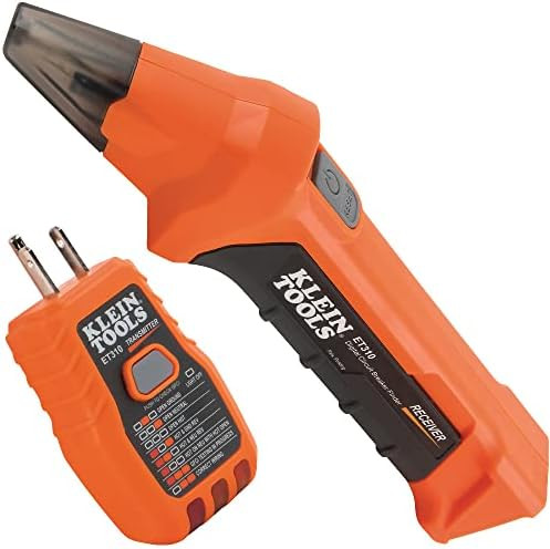 Klein Tools ET310 AC Circuit Breaker Finder, Electric and Voltage Tester with Integrated GFCI Out... | Amazon (US)
