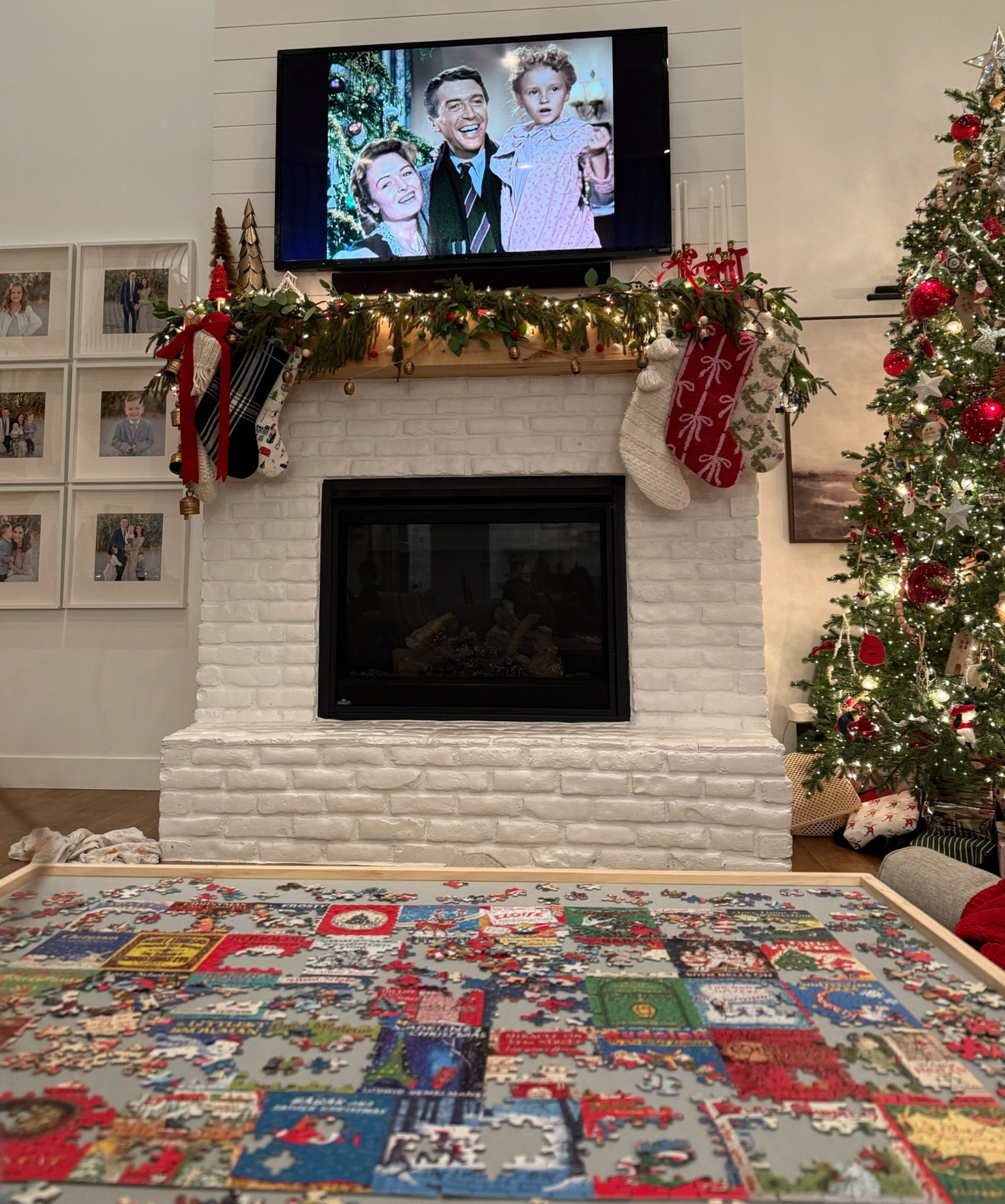 Puzzle boards are a GAME CHANGER if you have kids around, or if you aren’t someone who can commit multiple hours or days to finishing a puzzle in one sitting. I love being able to pause whenever I need to and slide it under my bed until I’m ready to get it back out. My board came with a cover to protect the pieces and drawers on the side for sorting colors. Best gift I bought myself and my family this year! Linking some of my favorite puzzles too!

#LTKGiftGuide #LTKHoliday #LTKFindsUnder100