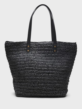 Large Straw Tote Bag | Banana Republic (US)